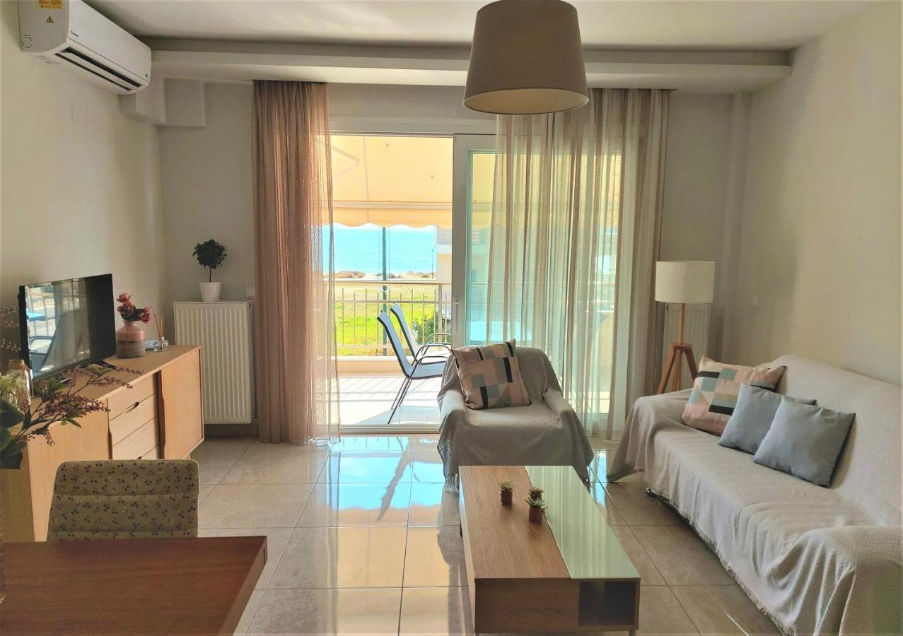 Myrsini'S Sea View Apartment Néa Péramos Zewnętrze zdjęcie