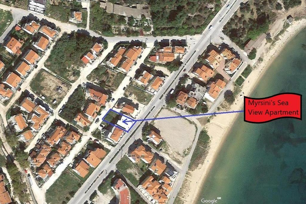 Myrsini'S Sea View Apartment Néa Péramos Zewnętrze zdjęcie